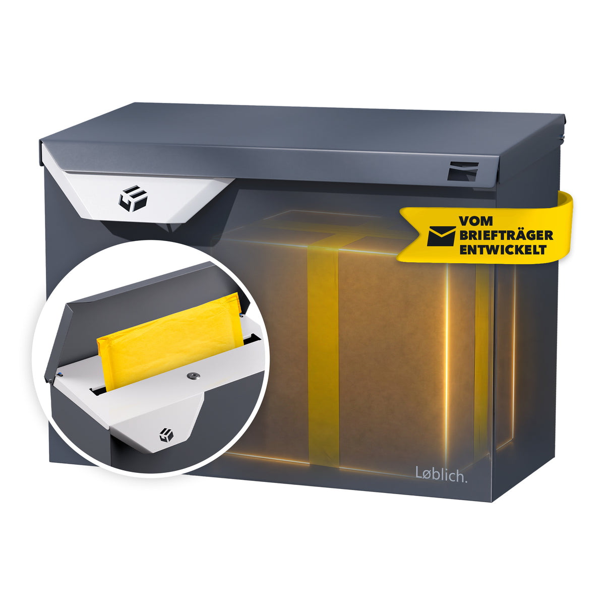 LØBLICH NOVA QF - XL Briefkasten