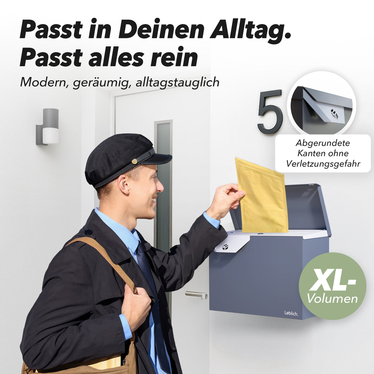 LØBLICH NOVA QF - XL Briefkasten