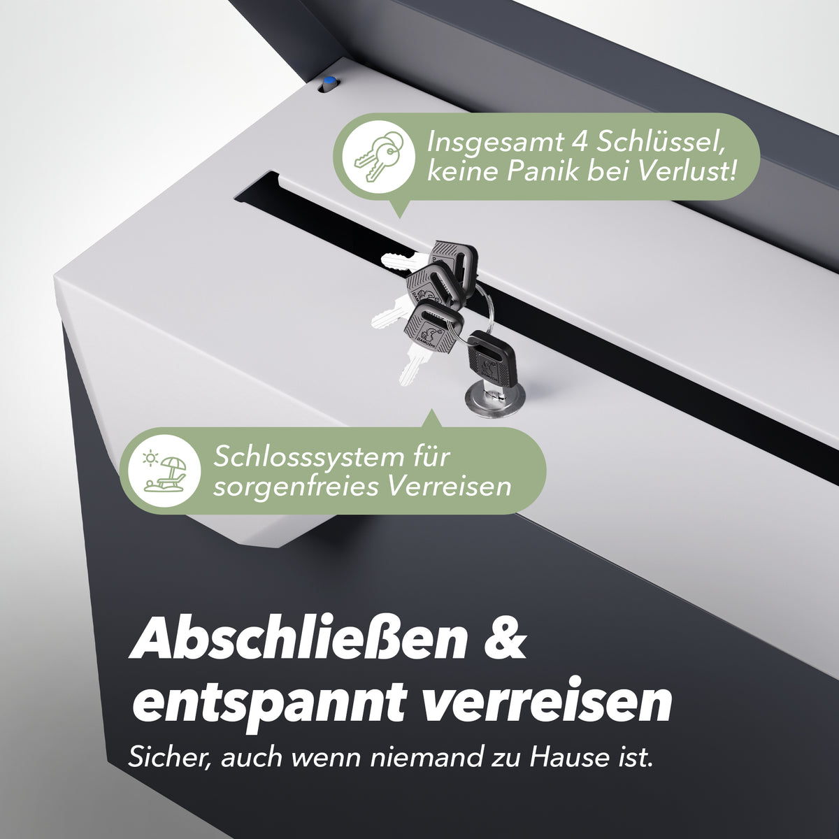 LØBLICH NOVA QF - XL Briefkasten